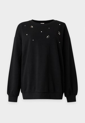 ONLY Carmakoma, CARAMBER O NECK - Φούτερ - black