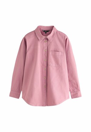 Next, TALL FIT - RELAXED FIT LONG SLEEVE DENIM SHIRT - Skjorter - dark pink