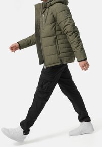 INDICODE JEANS Zimní bunda - dark green