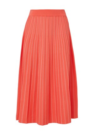 comma MIDI - A-line skirt - koralle