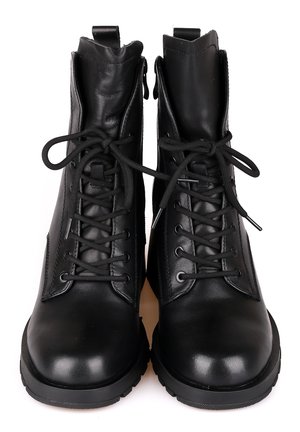 Bottines à plateau - black