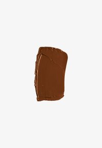 Crème ou pâte brune avec une texture lisse et brillante, de forme rectangulaire irrégulière, et une coloration riche et profonde. Pas de motifs ou d'accents visibles.