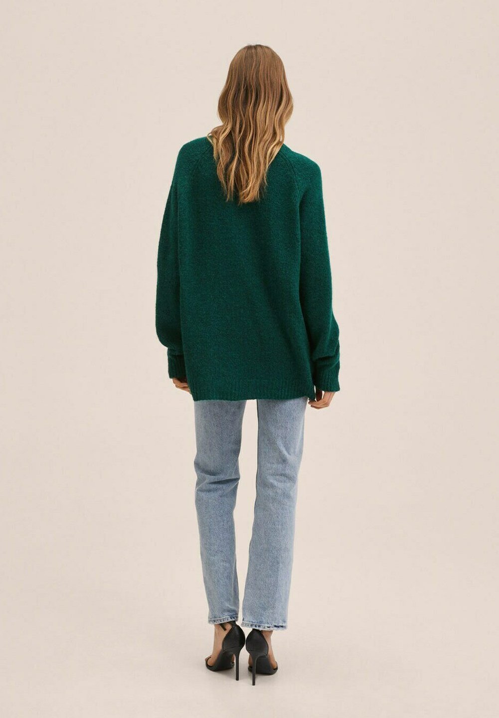Mango JORGE - Jumper - verde scuro/dark 