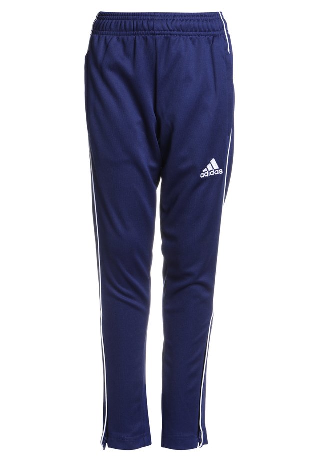 CORE ELEVEN AEROREADY FOOTBALL PANTS - Pantalon de survêtement - dark blue/white