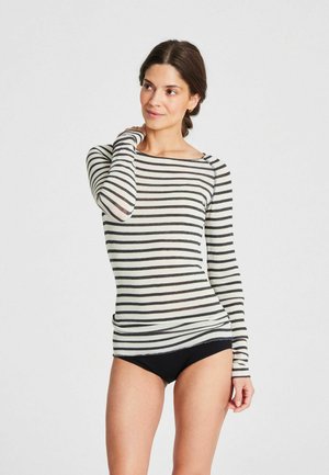 SAILOR - Longsleeve - ecru grafite sailor stripe