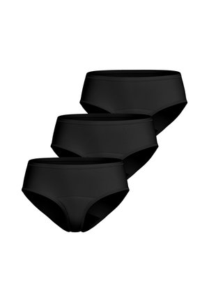 3 PACK - Period underwear - black im bp bk