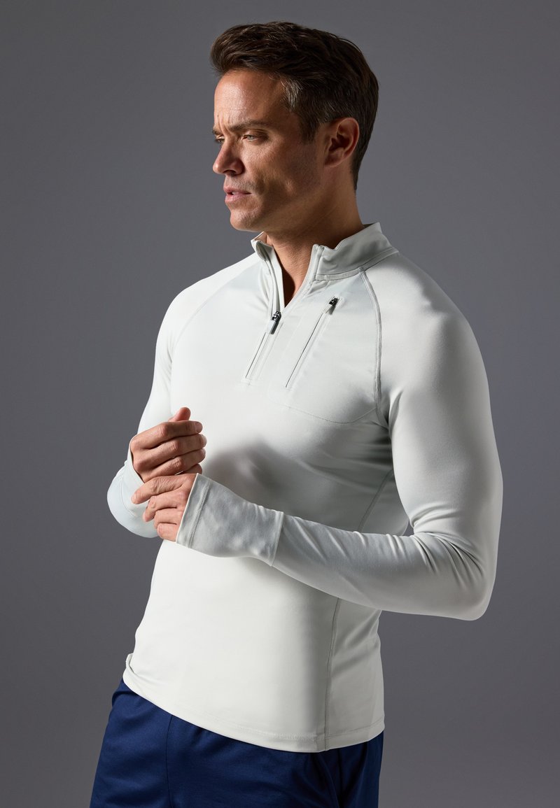 Pier One Sport - Majica z dolgimi rokavi - light grey, Povečajte