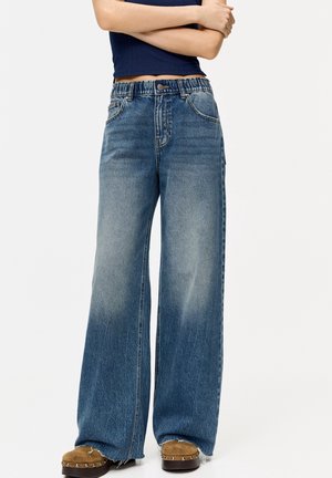 Relaxed fit jeans - blue denim