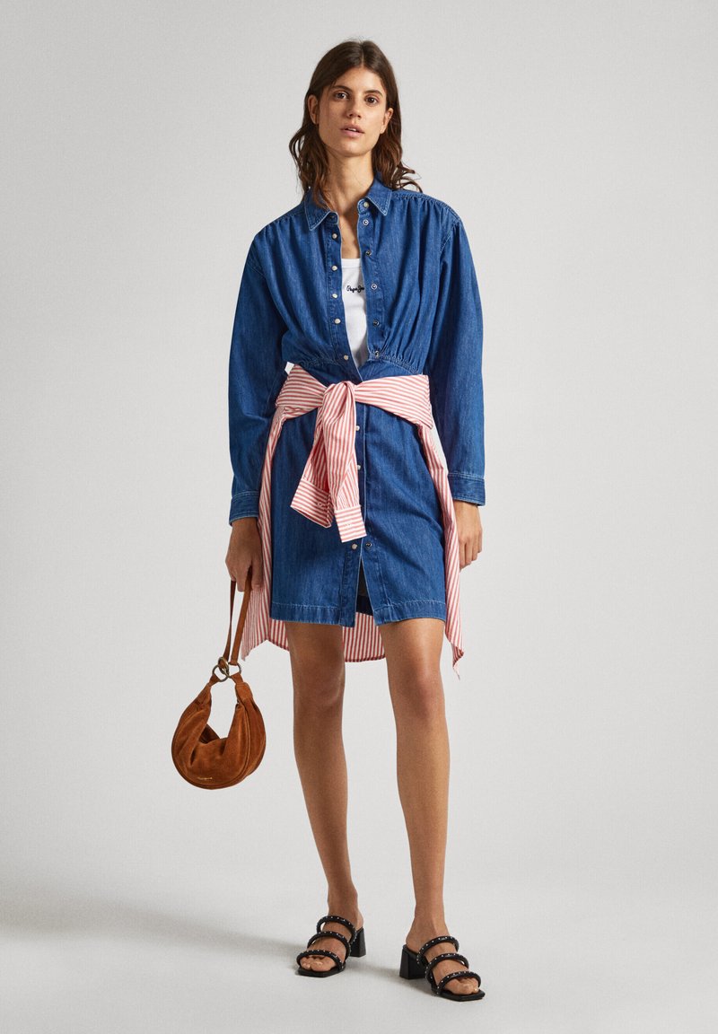 Pepe Jeans Jeansjurken blauw denim/bluedenim