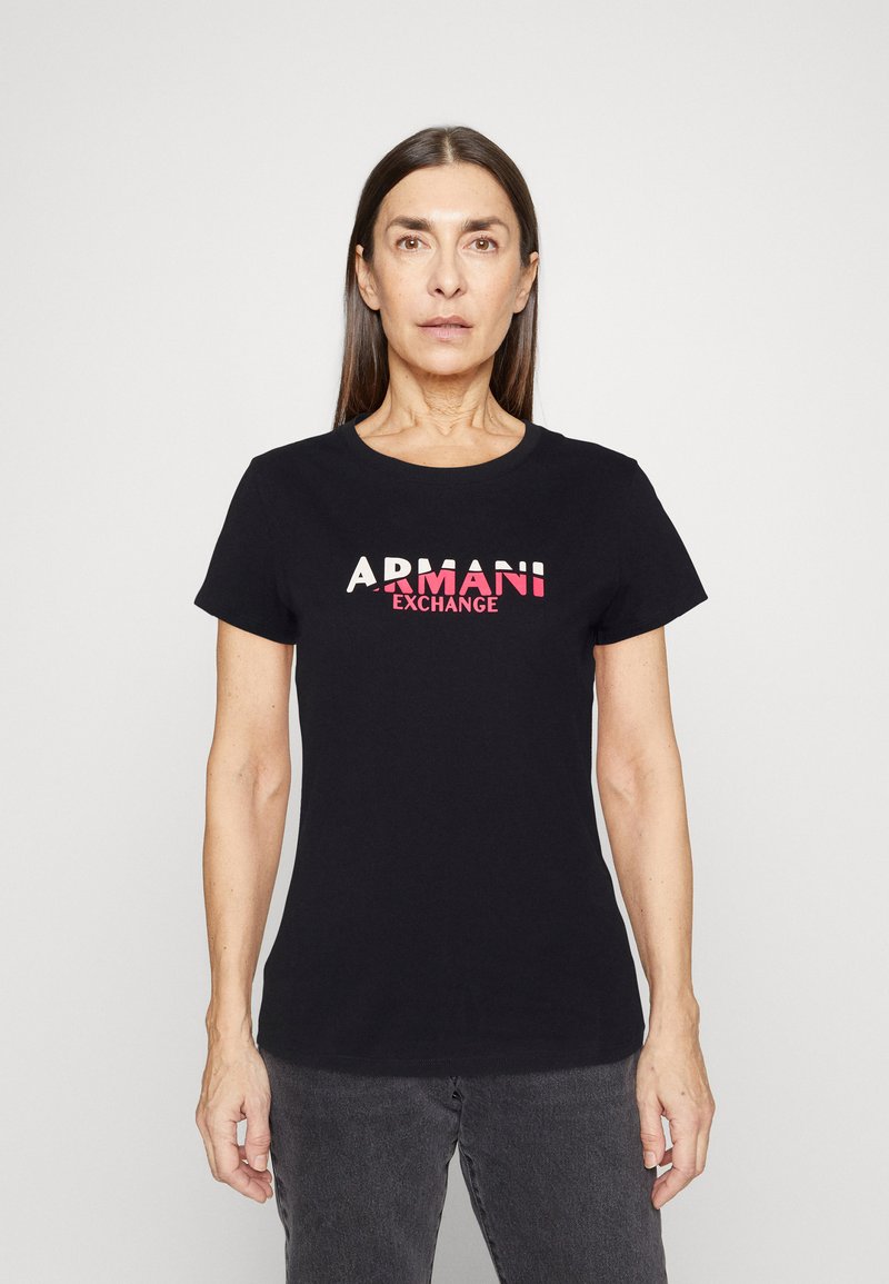 Armani Exchange Tshirt con stampa black/nero Zalando.it