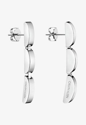 Earrings - silver-coloured