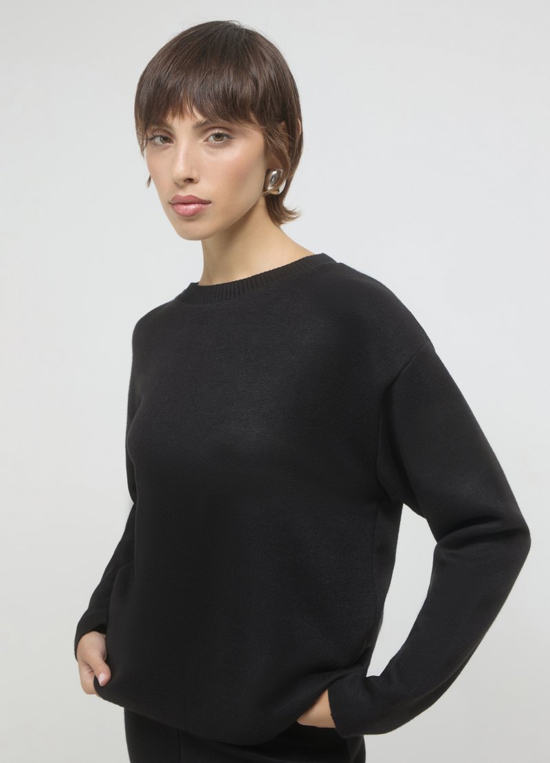 Calliope GIROCOLLO - Strickpullover - nero