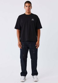 GRAPHIQUE FLEUR - T-shirt con stampa - noir