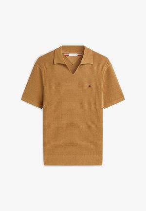 Tommy Hilfiger, SEASONAL STRUCTURE JONNY ELEVATED ESSENTIALS - Bluză polo - sahara