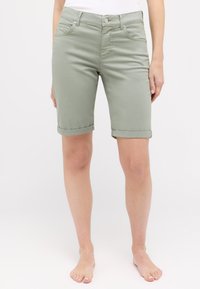Angels BERMUDA MIT SUMMER - Shorts di jeans - hellgruen