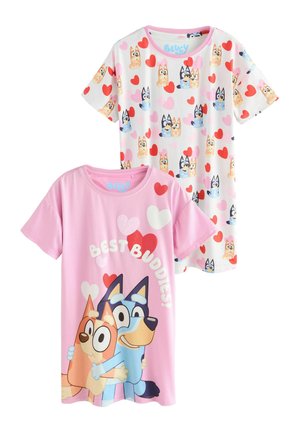 Next REGULAR FIT - BLUEY 2 PACK - Naktskrekls - pink