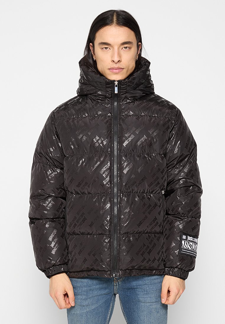 Just Cavalli Gewatteerde jas zwart Just Cavalli Gewatteerde jas zwart