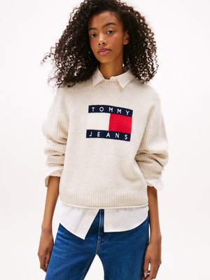 FLAG  - Trui - ancient white