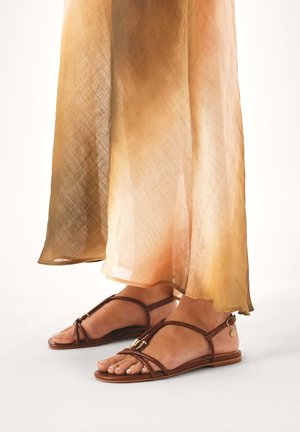 Kazar GERI - Páskové sandály  - brown
