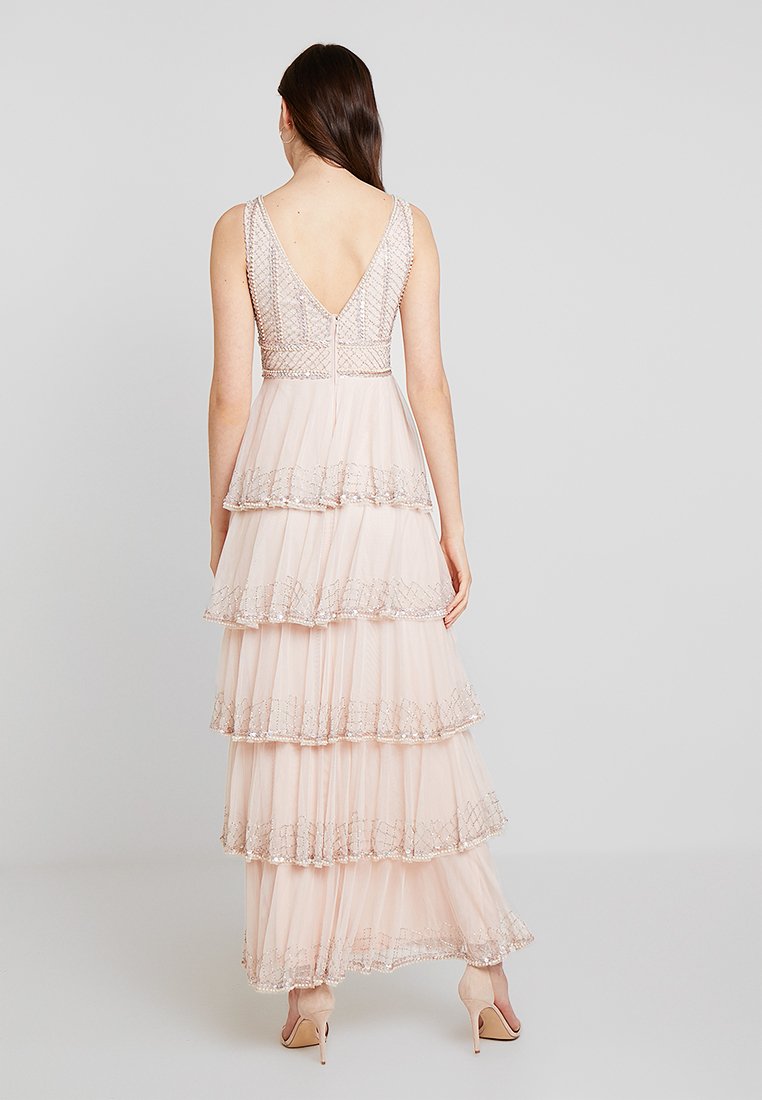 lace and beads mulan maxi