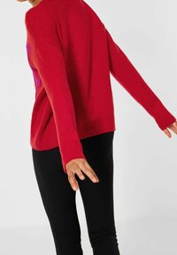 Street One Strickpullover - red