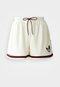 Unselected, ivory/shadow red