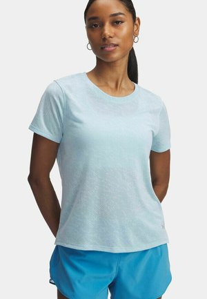 Under Armour LAUNCH CAMO  - Camiseta básica - blue stream