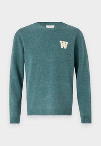 Unselected, dark teal