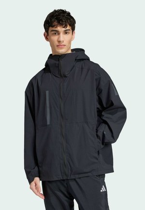 MYSHELTER 2.5-LAYER RAIN.RDY LIGHT - Vodotesná bunda - black