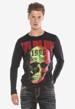 Tshirt Manches Longues Homme Aux Détails Tricolores