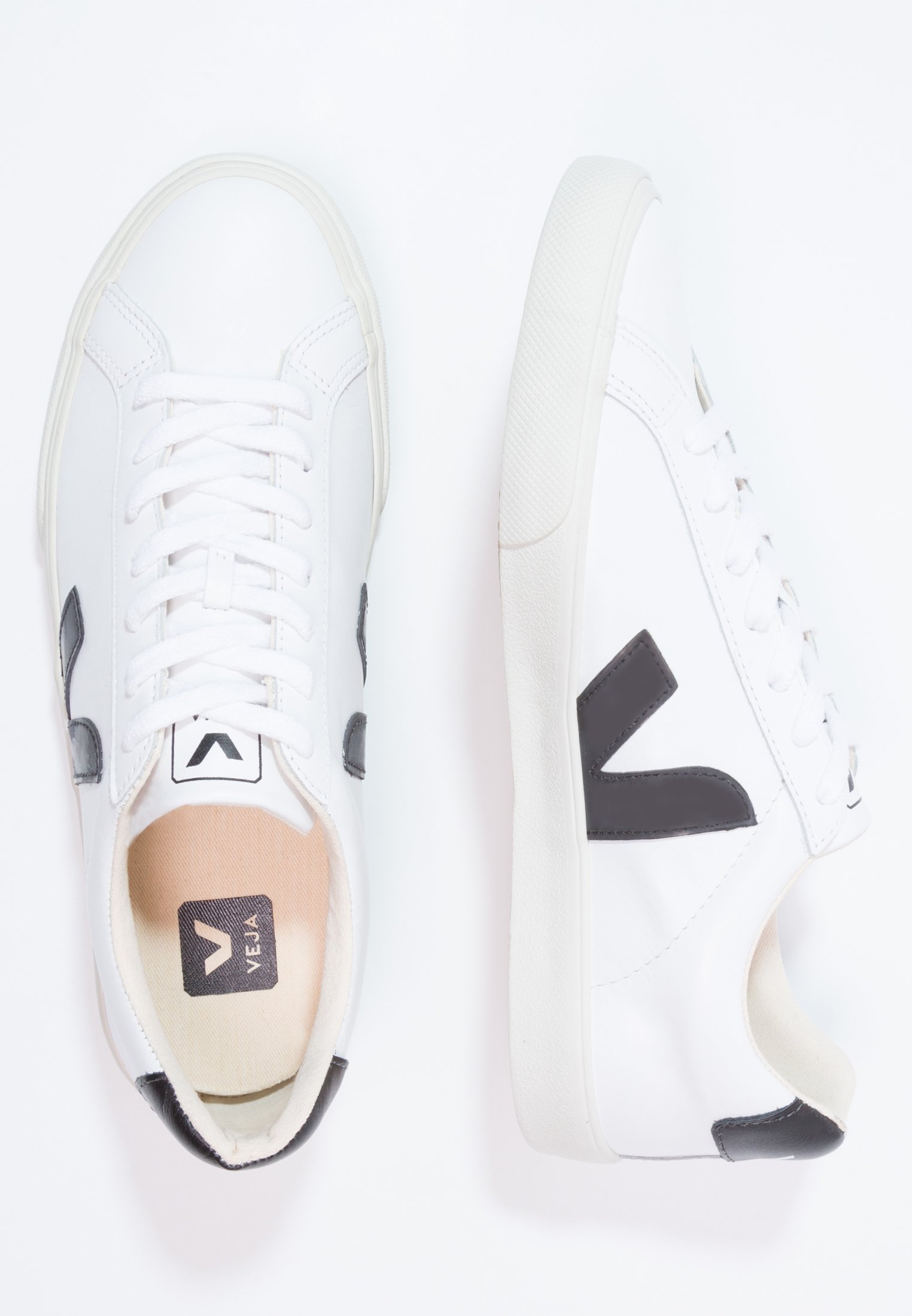 Veja ESPLAR Joggesko extra whiteblack Zalando.no Veja ESPLAR Joggesko extra white Zalando.no