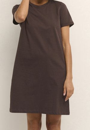 Jerseykleid - brown