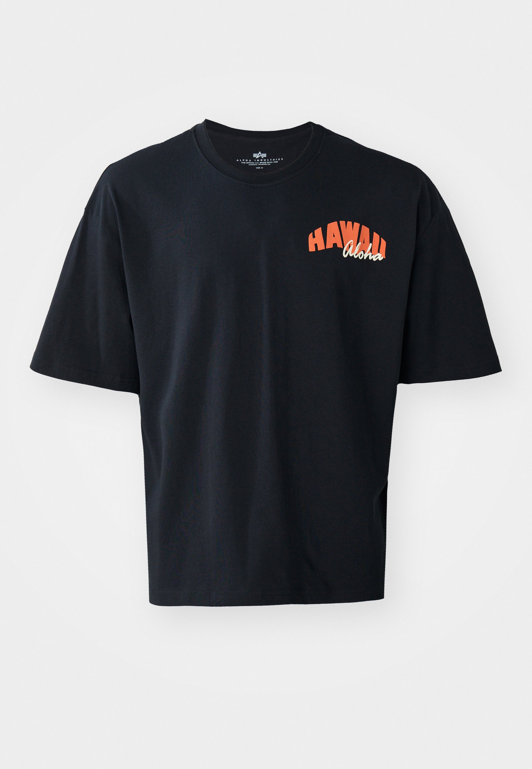 Alpha Industries HAWAII ALOHA - Print T-shirt - black