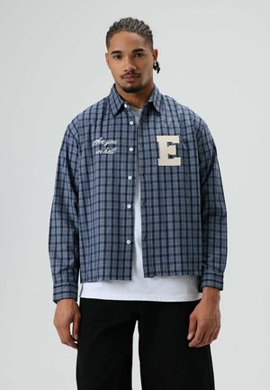 CHECKED - Overhemd - grey