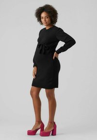 MAMALICIOUS UMSTANDS MLNEWANNE - Robe pull - black