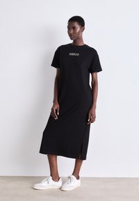 Barbour International SOFIA MIDI DRESS - Jersey dress - black