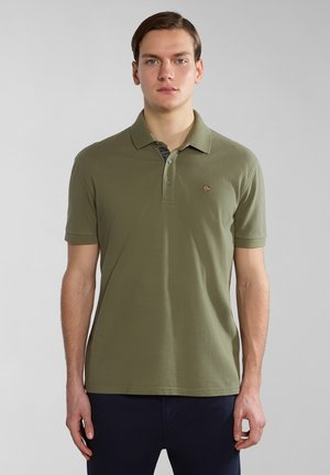 Polo shirt - green lichen