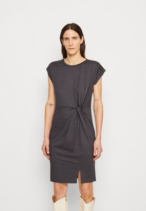 Esprit Collection DRESS - Φόρεμα από ζέρσεϊ - anthracite