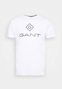 LOCK UP - T-shirt estampada - white
