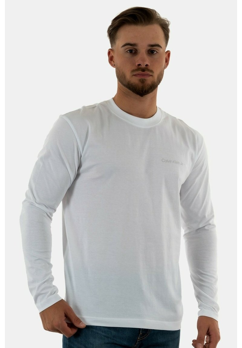Calvin Klein Jeans White Cotton Blouse