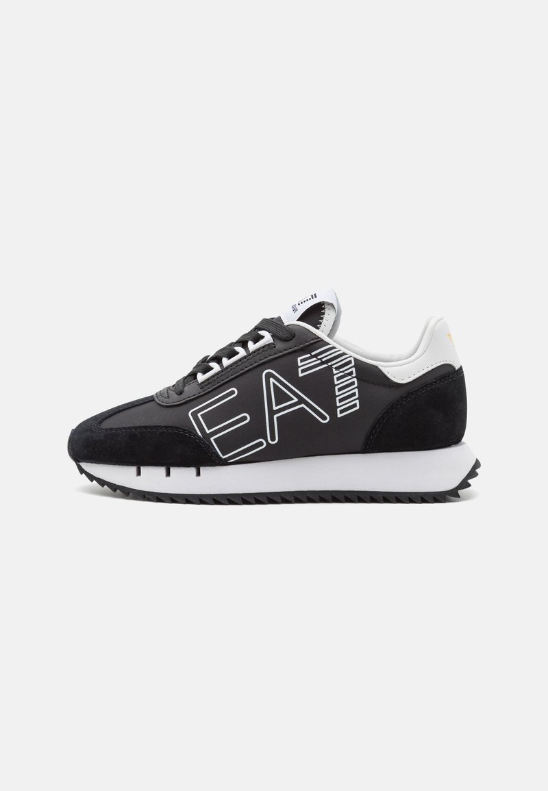 EA7 Emporio Armani VINTAGE UNISEX - Baskets basses - black/white