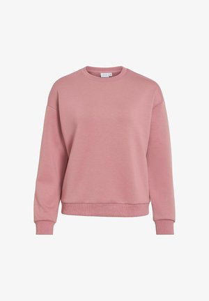 VILA, VISANDY L/S SWEAT TOP - NOOS - Pusa - nostalgia rose