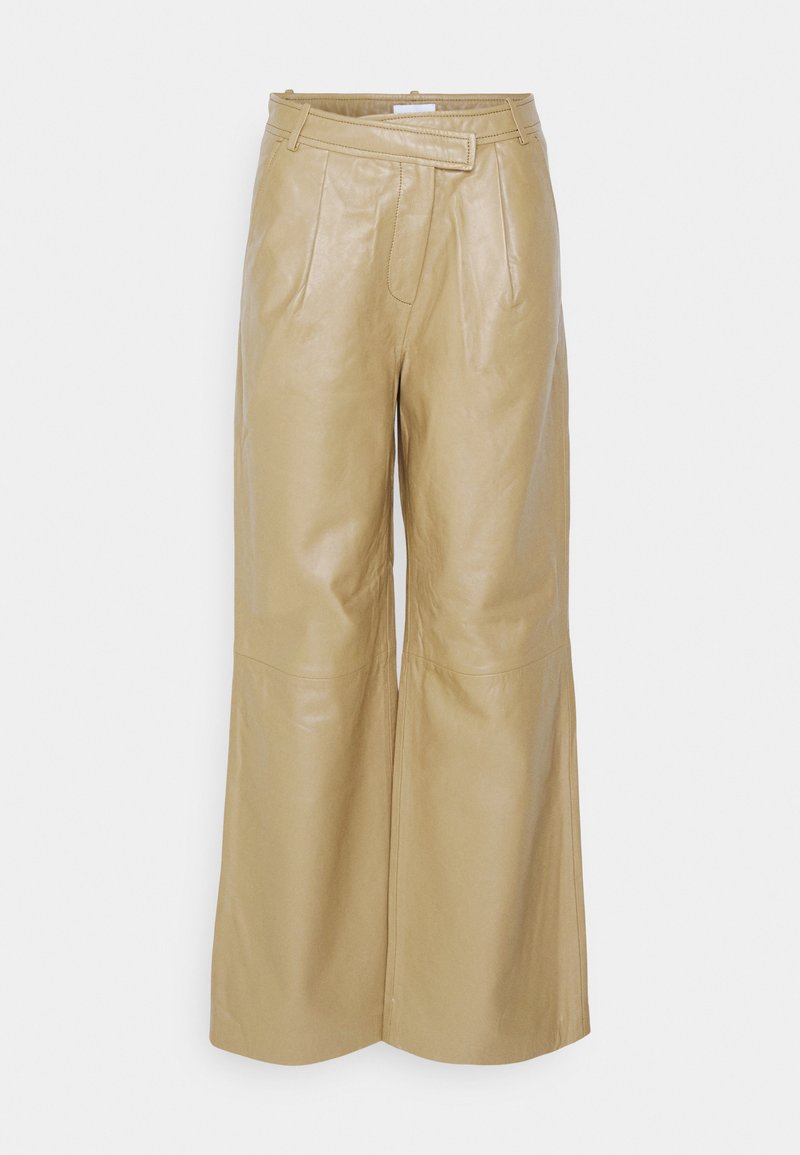 2nd Day Leren broek beige 2nd Day Leren broek beige