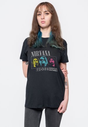 NIRVANA LIVE IN JAPAN - Print T-shirt - black