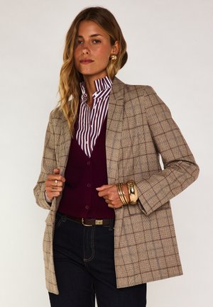 NELIA - Manteau court - camel clair