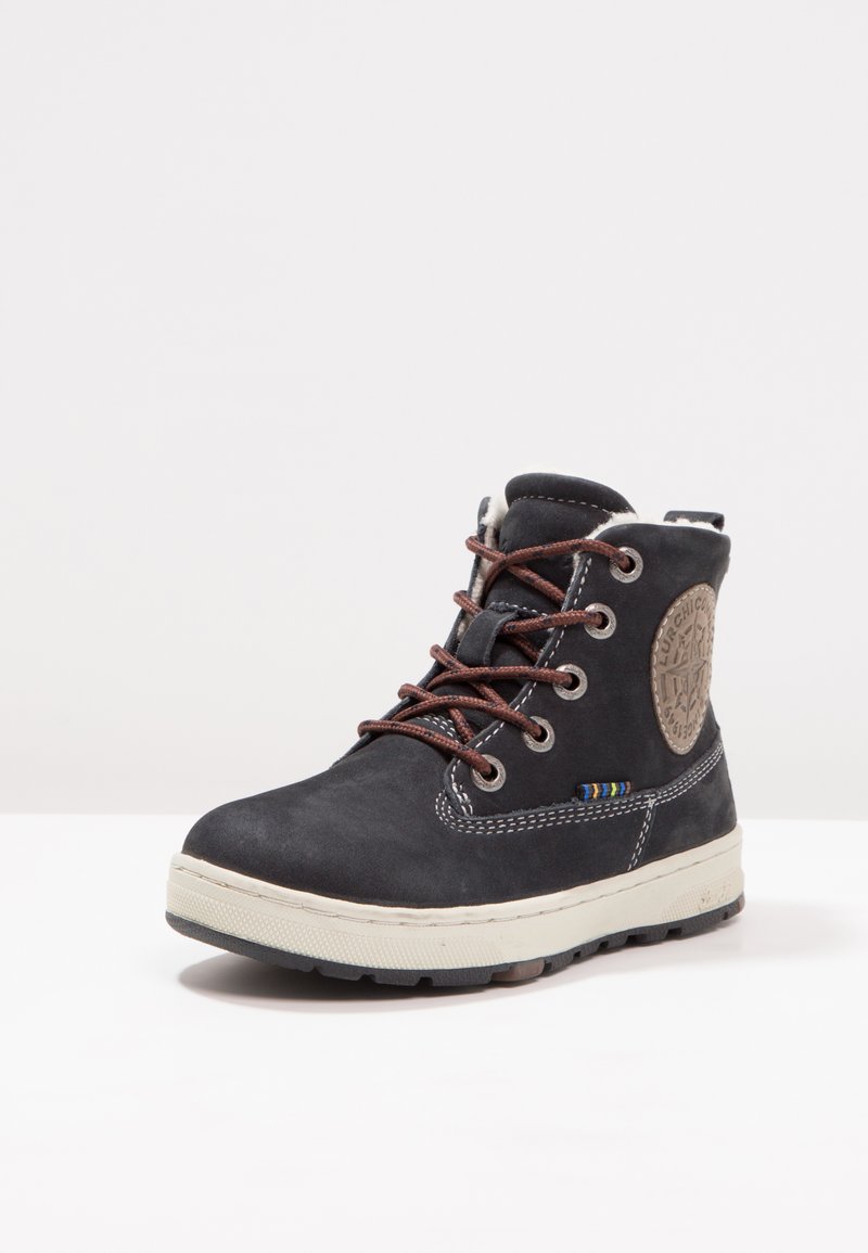 Kinder Booties | Lurchi DOUG-TEX Schnürstiefelette atlantic/fossil/dunkelblau - EG72242 Kinder Booties | Lurchi DOUG-TEX Schnürstiefelette atlantic/fossil/dunkelblau - EG72242