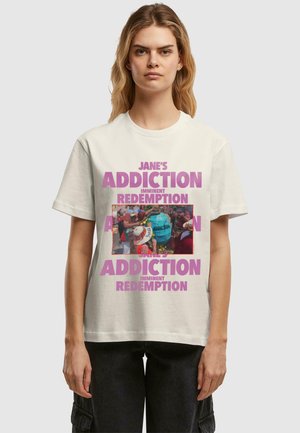 LADIES JANE'S ADDICTION - IMMINENT REDEMPTION  - Print T-shirt - whitesand