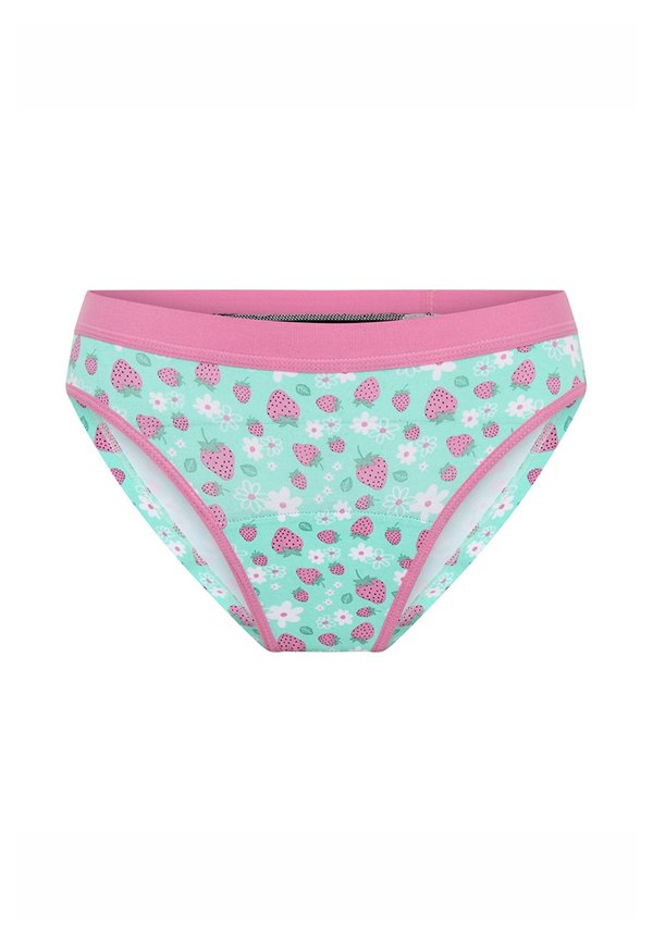 TEEN MODERATE FLOW PERIOD PANTY - Slip - super strawberry