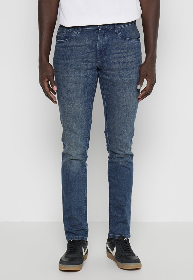 Tom Tailor Slim fit jeans donkerblauw