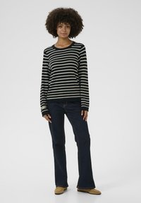 Culture Maglione - black whitecap stripe
